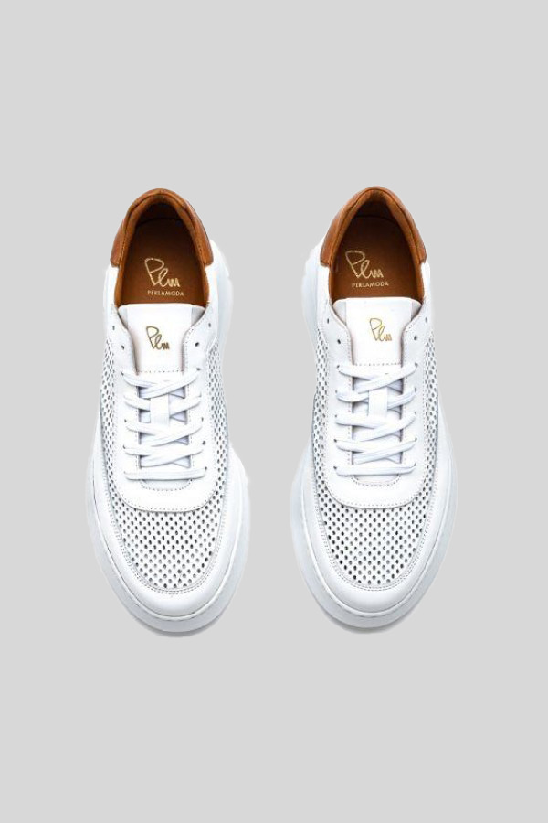 SNEAKERS PER LA MODA - BIANCO ORANGE